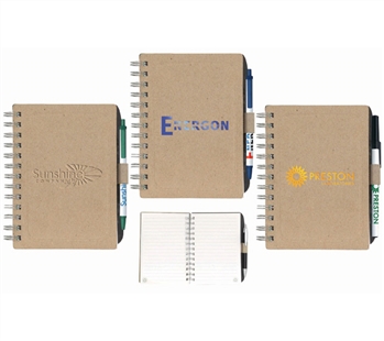 Bic Ecolutions Chipboard Notebook With Recycled Fibre