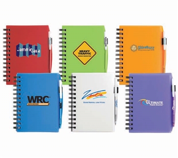 Plastic Cover Notebooks Small