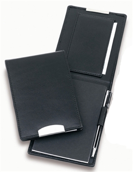 Executive Flip Notebook With Silver Trim