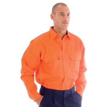 -Patron Saint Flame Retardant Drill Shirt, Long Sleeve