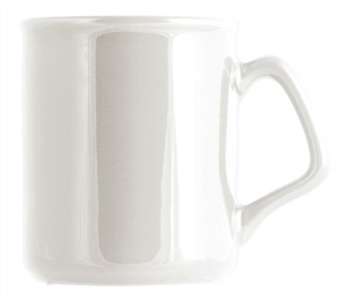 M105a White Flared Ceramic Mug Penline