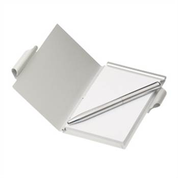 Aluminium Pocket Note Pad With Pen