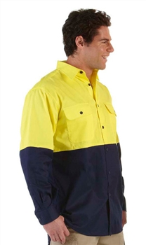 JBs Hi Vis Long Sleeve 150g Shirt