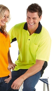 JBs Hi Vis Short Sleeve Sport Polo