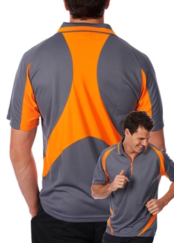 Podium Zip Poly Polo