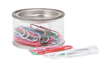 Paper Clips - Round Tin