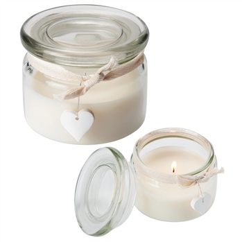 Scented Candle In Glass Jar