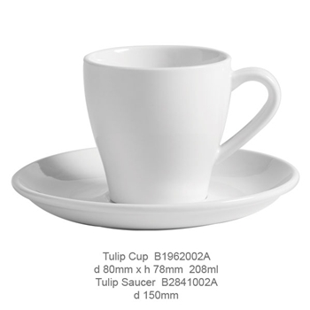 Tulip Cup &amp; Saucer 208ml