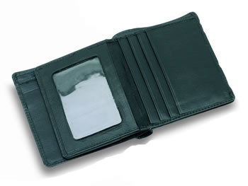 Leather Flap Wallet