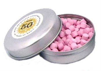 Candle Tin Filled With Mints Or Musks 50G