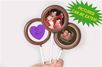 Chocolate Lollipops For Weddings