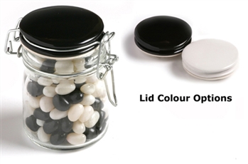 Clip Lock Jar Filled With 160G Jelly Beans Or Mints