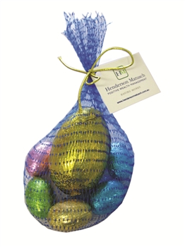 Easter Eggs In Mesh Bag