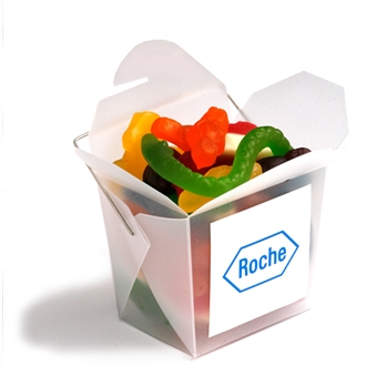 Frosted Noodle Box Filled With Party Mix 100G