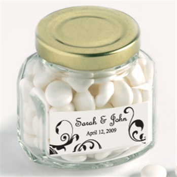 Glass Jar Filled With Mints 90G