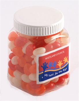 Jelly Beans In Plastic 180G Jar