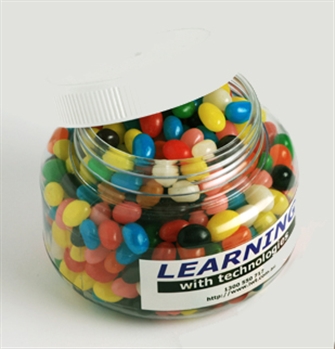 Jelly Beans In Plastic 600G Jar