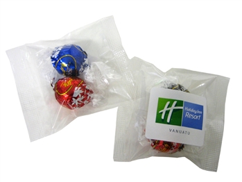 Lindt Lindor Balls In Cello Bag X2