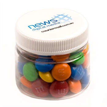 M&amp;Ms In Plastic Jar 65G