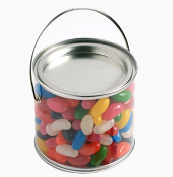 Medium Pvc Bucket Filled With Jelly Beans 450G