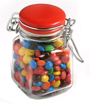 Mini M&amp;Ms In Clip Lock Jar 80G