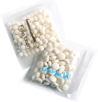 Mints In One Colour Printed Bag 50G