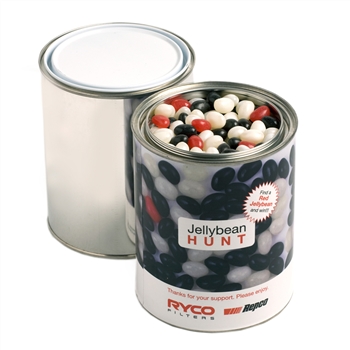 Paint Tin Filled With Jelly Beans 1Kg