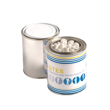 Paint Tin Filled With Mints 250G