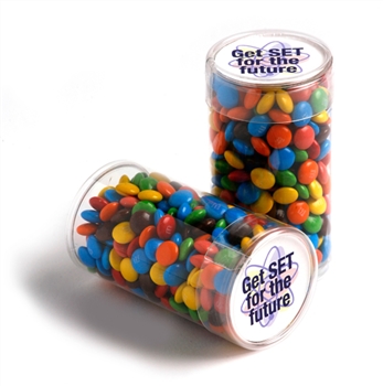 Pet Tube Filed With Mini M&amp;Ms 100G