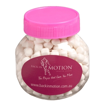 Plastic Jar Filled With Mints 170G