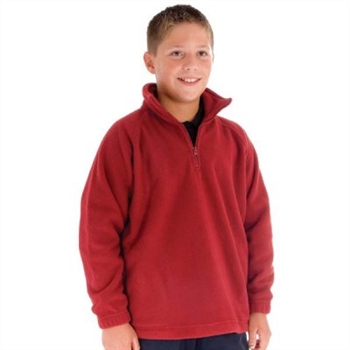 -Kids Half Zip Polar Fleece