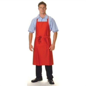 -Polyester/ Cotton Full Bib No Pocket