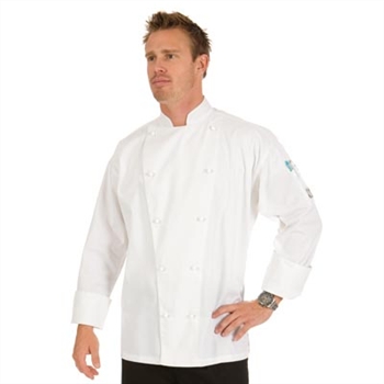 -Three Way Air Flow Lightweight Chef Jacket - L/S