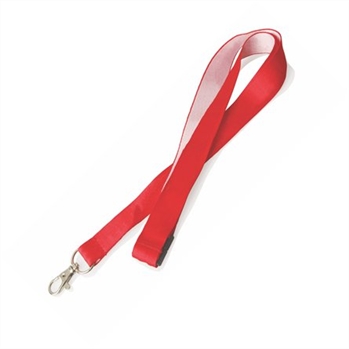 Lan08-20 Woven Polyester Lanyard (Flat)