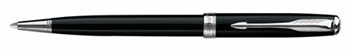 S Parker New Sonnet Lacquer Black Ct Ballpoint Penline