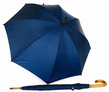 Us5475.Nvy Shelta Long 60Cm Umbrella Navy Blue Shelta