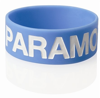 Wb10 Silicone Wristband - Extra Wide - Colour Infill