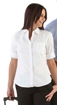 JBs Ladies 3/4 Oxford Shirt