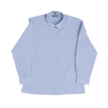 JBs Ladies Long Sleeve Fine Chambray Shirt