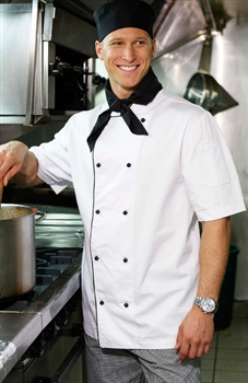 JBs Short Sleeve Chefs Jacket