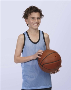 Podium Kids Athletic Contrast Singlet