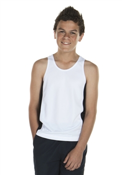 Podium Kids Contrast Singlet