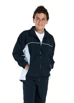 Podium Kids Contrast Warm Up Jacket