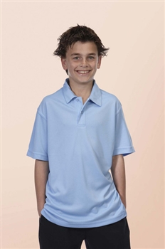 Podium Kids Short Sleeve Poly Polo