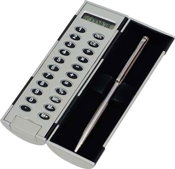 Revolving Calculator with Pen