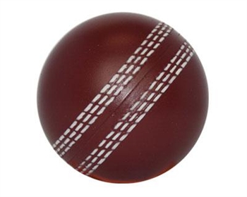 Anti Stress Cricket Ball Burgundy