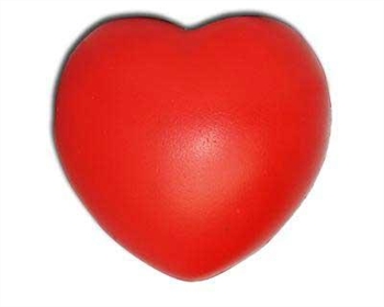 Anti Stress Heart Red