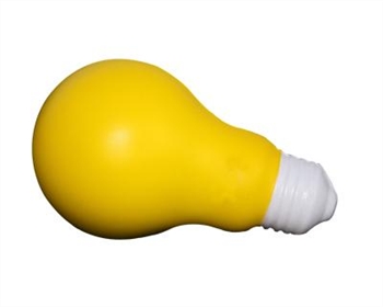 Anti Stress Light Bulb Yellow