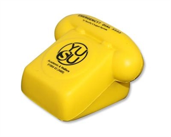 Anti Stress Telephone Yellow