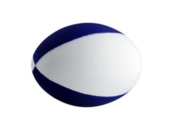 Football Blue &amp; White (4 Panels)